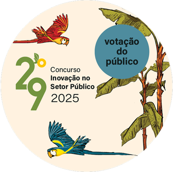 1 lugar em votação popular ENAP 29